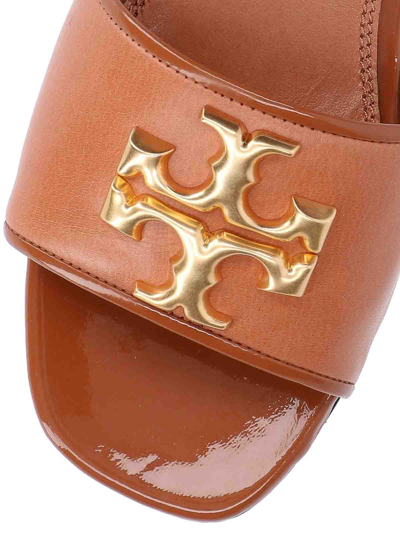 Shop Tory Burch Slide Sandals In Brown
