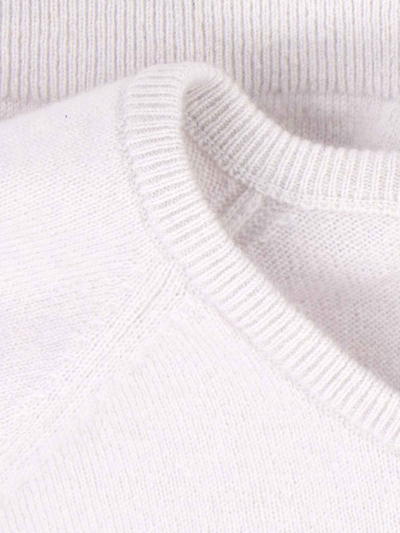 Filippa K Ribbed Crewneck Knitwear Long Sleeves In White