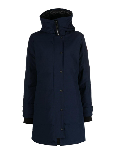 Shop Canada Goose Shelburne Parka In Blue