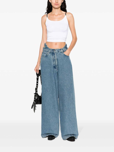 Shop Ambush Baggy Denim Jeans In Blue