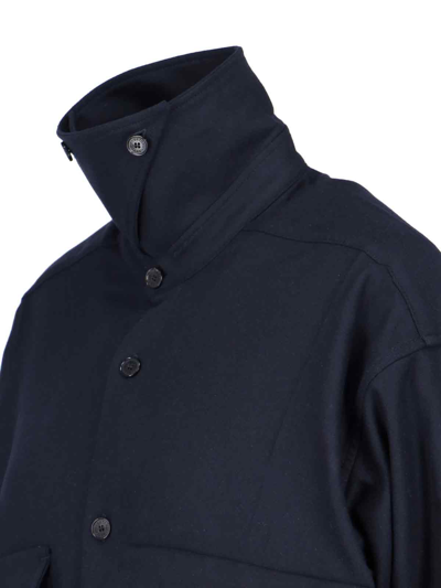 Setchu Overshirt In Blue
