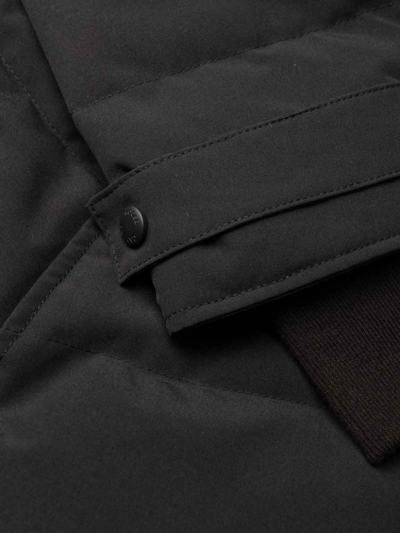 Canada Goose Rossclair Padded Hooded Parka In Negro