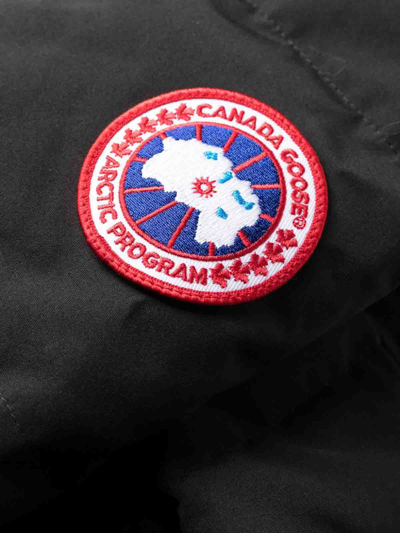 Canada Goose Rossclair Padded Hooded Parka In Negro