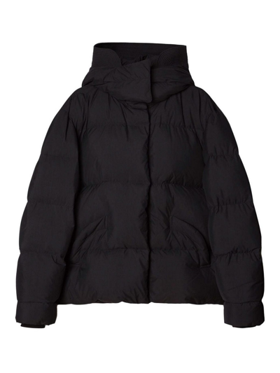 Shop Off-white Nylon Puffer Jacket In Black