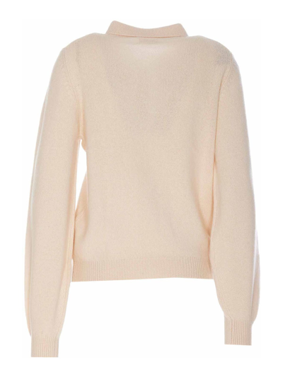 Shop Khaite Joey Sweater In Blanco