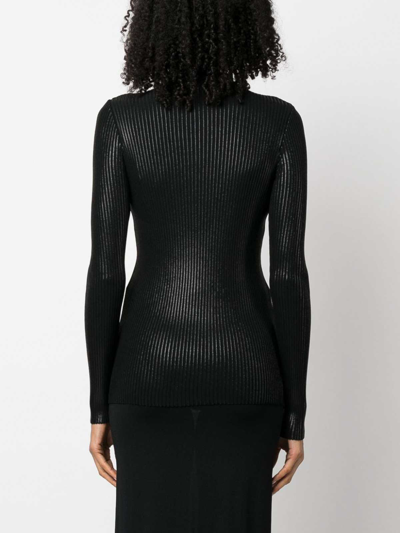 Alberta Ferretti Sweater In Black
