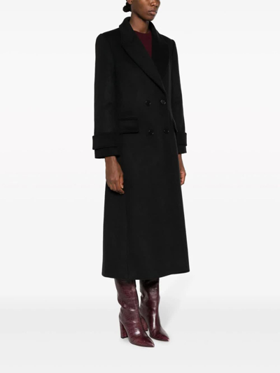 Alberta Ferretti Outerwear In Black
