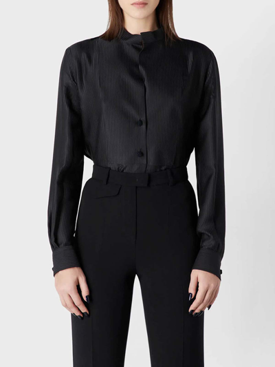 Shop Giorgio Armani Camisa - Negro In Black