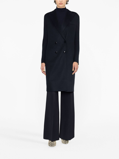 Giorgio Armani Abrigo Corto - Negro In Negro