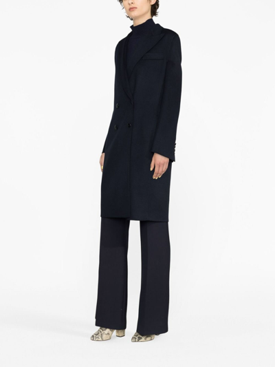 Shop Giorgio Armani Coat In Negro