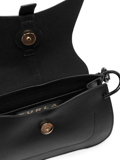 Furla Medium Top Handle Bag With Adjustable Strap In Black