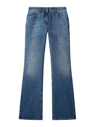 Shop Off-white Jeans Boot-cut - Azul In Blue
