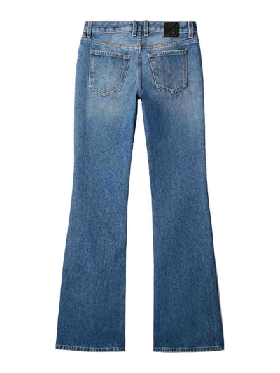 Shop Off-white Jeans Boot-cut - Azul In Blue