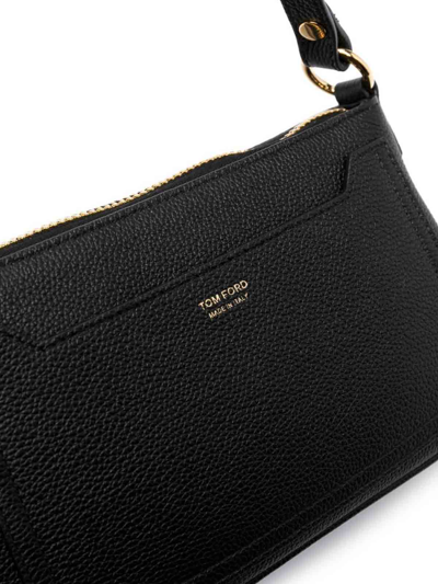 Shop Tom Ford Mini Jennifer Shoulder Bag In Black