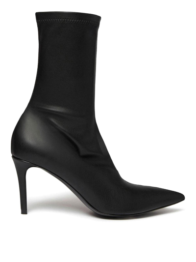 Shop Stella Mccartney Stella Iconic Ankle Boots In Black
