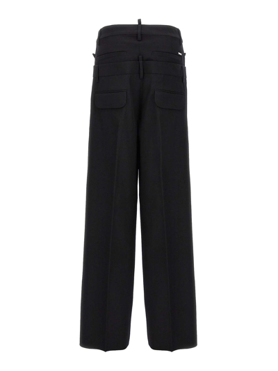 Shop Dsquared2 Twin Pack Trousers In Black
