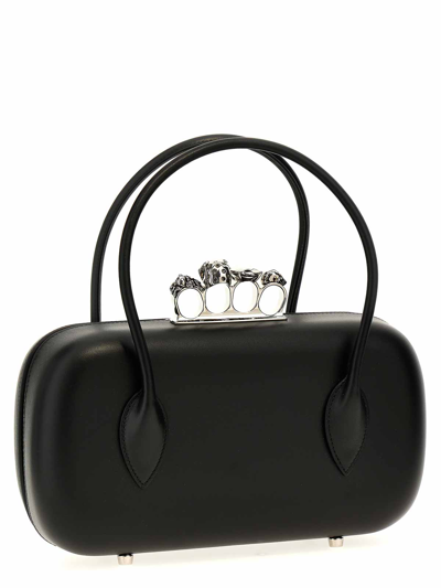 Shop Alexander Mcqueen The Reverse Clutch In Black