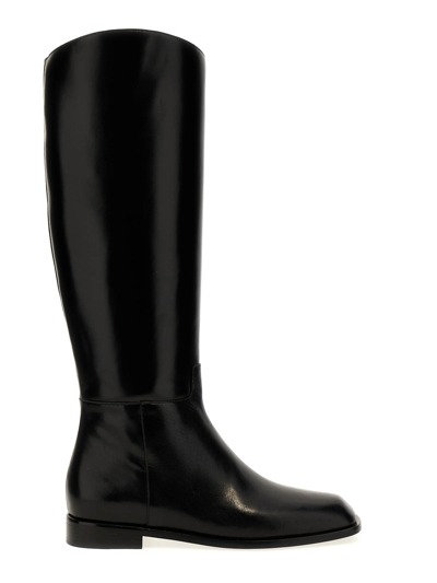 Shop Tory Burch Jessa Riding Boot Boots In Black