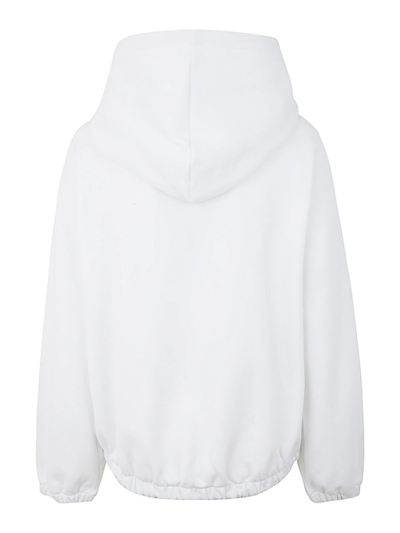 Shop Dsquared2 Onion Fit Hoodie In White