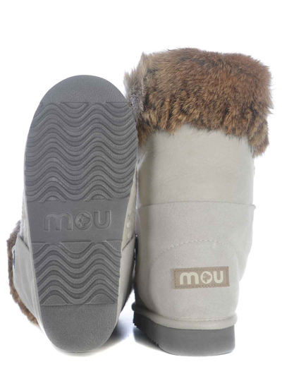 Shop Mou Botas - Eskimolace In Grey