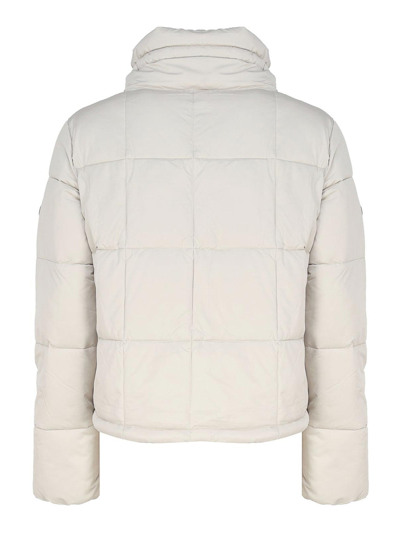 Shop Save The Duck Padded Jacket In Beige