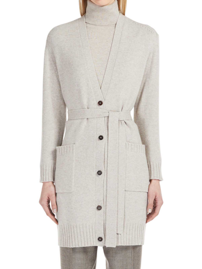Max Mara Vik Coat In Gris