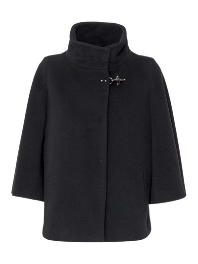 Shop Fay Black Coat