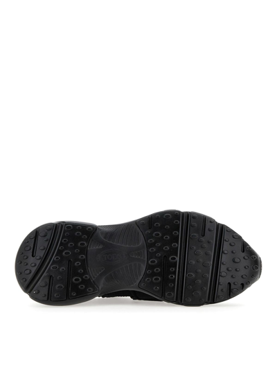 Tod's Kate Sneakers In Technical Fabric In Negro