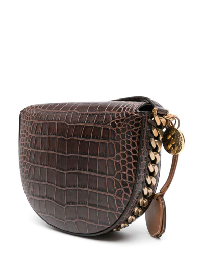 Shop Stella Mccartney Leather Bag In Brown