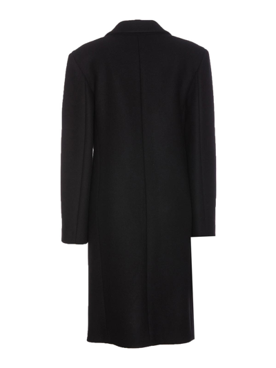 Shop Pinko Cavi Coat In Black