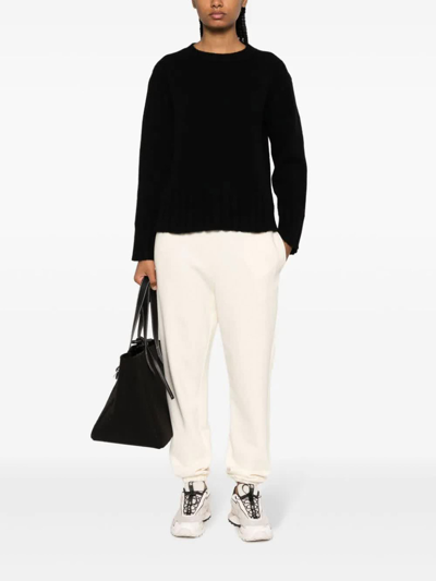 Shop Jil Sander Sweater Cn Ls In Black