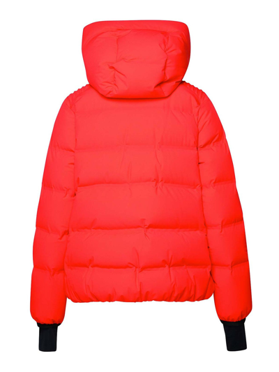 Shop Moncler Piumino Suisses In Red