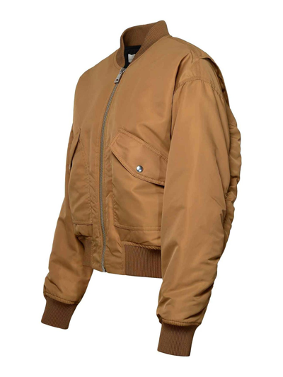 Shop Maison Kitsuné Chaqueta Bomber - Beis