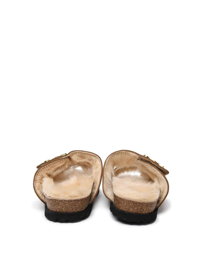 Shop Palm Angels Comfy Slipper In Brown