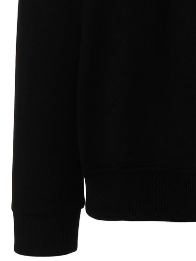 Burberry Samuel Sweatshirt With Check Hood In Negro