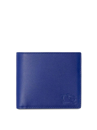 Shop Burberry Wallet In Blue