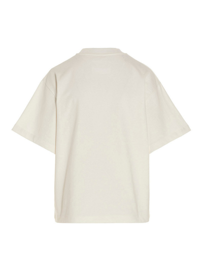 Shop Jil Sander Camiseta - Negro In White