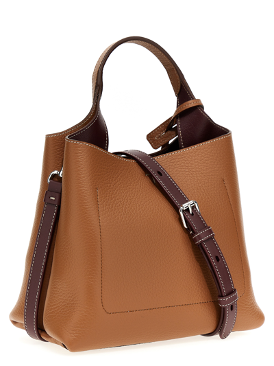 Tod's Tods Leather Handbag In Brown