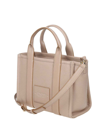 Marc Jacobs The Small Tote In Camel Color Leather In Neutral