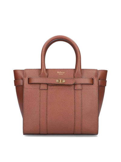 Shop Mulberry Mini Bag In Brown