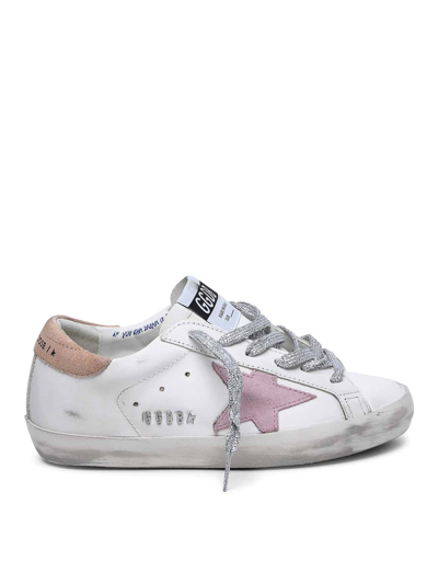 Shop Golden Goose Sneaker Strosa In White