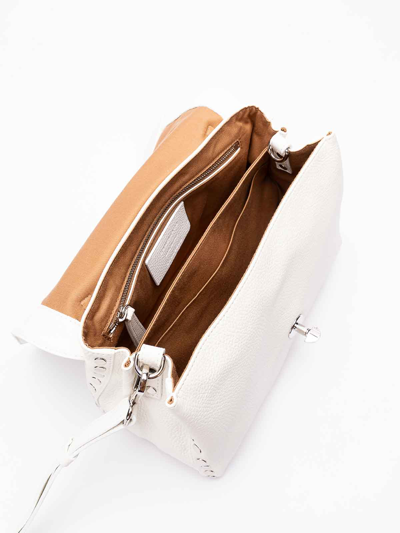Shop Zanellato Small `postina Daily` Bag In White