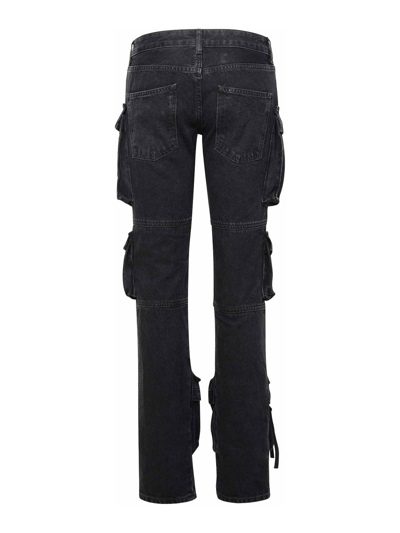 Shop Attico Jeans Boot-cut - Negro In Black