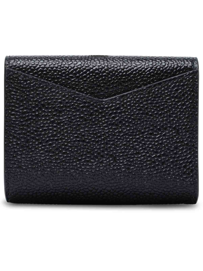 Thom Browne Small Leather Goods In Black