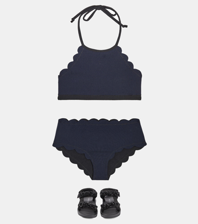 Shop Marysia Bumby Bumby Mott Reversible Bikini In Black