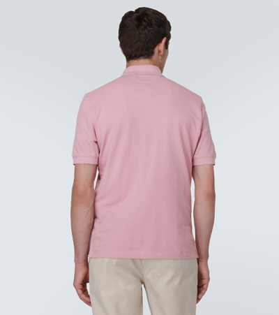 Shop Brunello Cucinelli Cotton Polo Shirt In Multicoloured