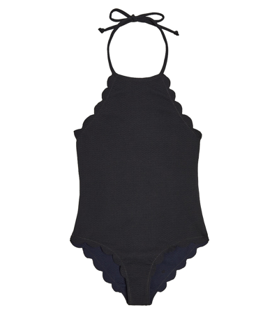 Shop Marysia Bumby Bumby Mott Reversible Swimsuit In Black
