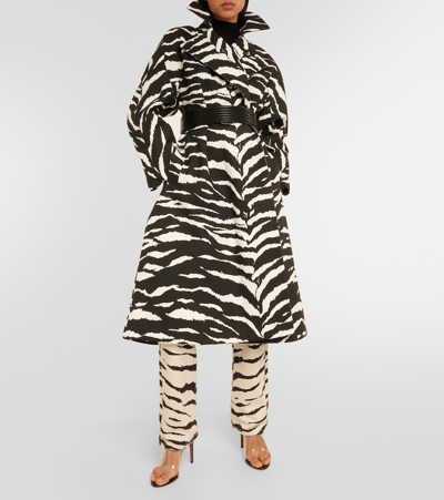 Alaïa Zebra-print Jeans In Multicoloured