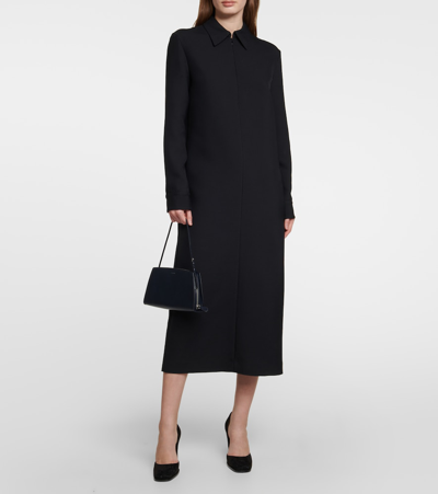 The Row Mae Suede Pumps In Black