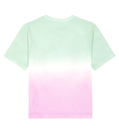 Shop Stella Mccartney Tie-dye Cotton Jersey T-shirt In Multicoloured